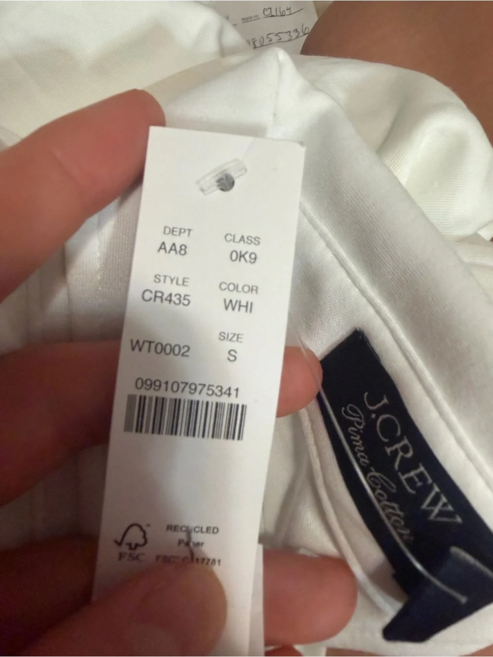 J. Crew classic polo